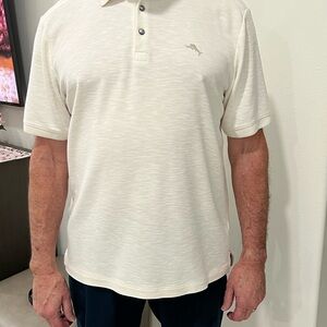 Tommy Bahama Off-White Polo Shirt